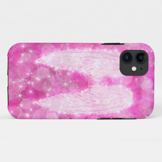 Pink Angel Wings Case-Mate iPhone Hülle (Rückseite (Horizontal))