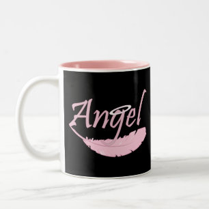 Pink Angel Zweifarbige Tasse
