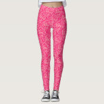 Pink Animal Print Tiger Streifen Leggings<br><div class="desc">Moderne und lustige Leggings mit handgezeichneten Tigerstreifen in Rosa.</div>