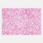 Pink Animal Prints: Leopard, Cheetah & Zebra Geschenkpapier Set (Vorderseite 2)