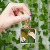 Pink Anthurium Blume Kauai Hawaii Schlüsselanhänger (Hand)