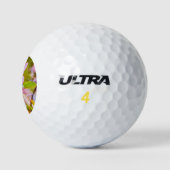 Pink Apple Blossom Golfball (Logo)