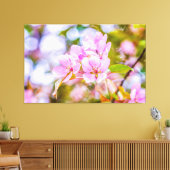 Pink Apple Blossom Leinwanddruck (Insitu (Wohnzimmer))