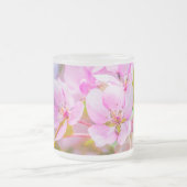 Pink Apple Blossom Mattglastasse (Mittel)