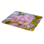 Pink Apple Blossom Schneidebrett (Ecke)