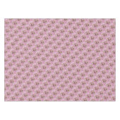 PINK APPLE BLOSSOMOME DECOR TISCHDECKE (Vorderseite (Horizontal))