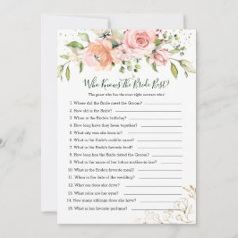 Pink Apricot Rose Foliage Wer kennt die Bride Best Einladung