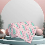 Pink Aqua Blauer Weihnachtsbäckerbaum Krawatte<br><div class="desc">Dieses Design kann durch Auswahl der Option Design bearbeiten personalisiert werden. Sie können auch auf andere Gegenstände übertragen. Kontaktieren Sie mich unter colorflowcreations@gmail.com oder nutzen Sie die Chat-Option oben auf der Seite, wenn Sie dieses Design auf einem anderen Produkt haben möchten oder Hilfe benötigen. Sehen Sie mehr von meinen Designs...</div>