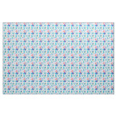 Pink Aqua Mermaid auf Seashell Unterwasserfisch Stoff (Fat Quarter (45,7 x 55,9 cm))