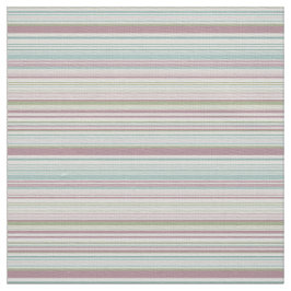 Pink, Aqua, mint, spring rain and mauve stripes Stoff