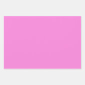 Pink Aqua Orange Wrapping Paper Set Geschenkpapier Set (Vorderseite 3)