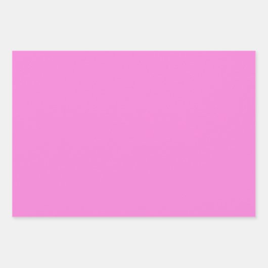 Pink Aqua Orange Wrapping Paper Set Geschenkpapier Set (Vorderseite 3)