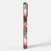 Pink Aqua Protea Blume Fynbos gepolsterte Printdes Case-Mate iPhone Hülle (Rückseite / Rechts)