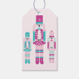Pink & Aquamarin Nutcracker Trikots Geschenkanhänger
