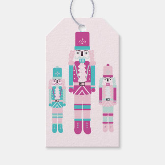 Pink & Aquamarin Nutcracker Trikots Geschenkanhänger