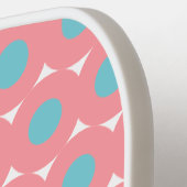 Pink Aquamarine grüne Punkte Pickleball Paddel Pickleball Schläger (Linke Seite)