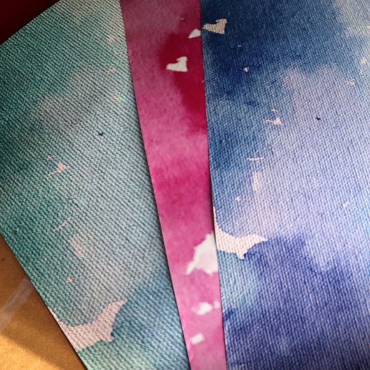 Pink Aquarell Gefärbte Krawatte Design Pinks bemal Geschenkpapier Set