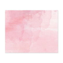 Pink Aquarellbild