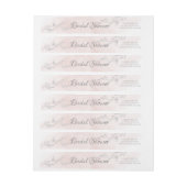 Pink-Aquarellleder-Brautparty (Bogen)