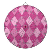Pink Argyll Dartscheibe (vorne)