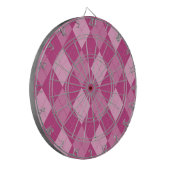 Pink Argyll Dartscheibe (Vorderseite Links)