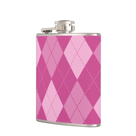 Pink Argyll Flachmann (Links)