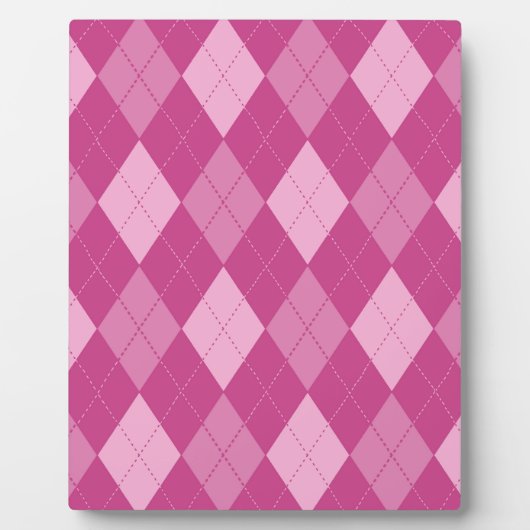 Pink Argyll Fotoplatte (Vorderseite)