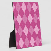 Pink Argyll Fotoplatte (Seite)