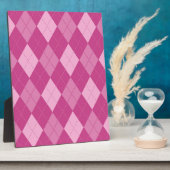 Pink Argyll Fotoplatte (Seite)