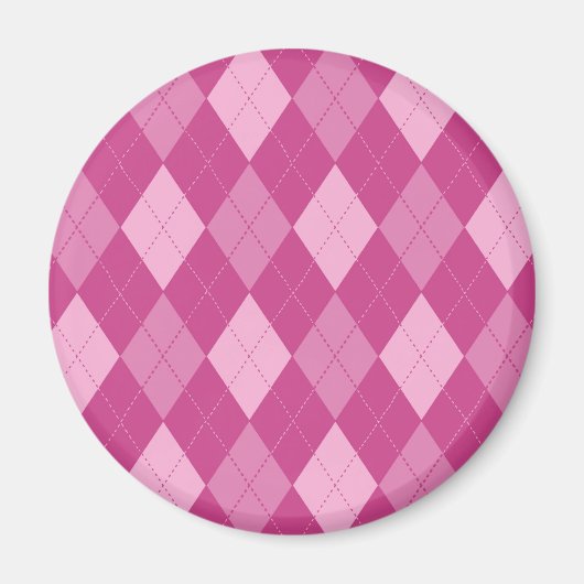 Pink Argyll Magnet (Vorne)
