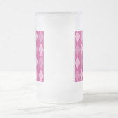 Pink Argyll Mattglas Bierglas (Mittel)