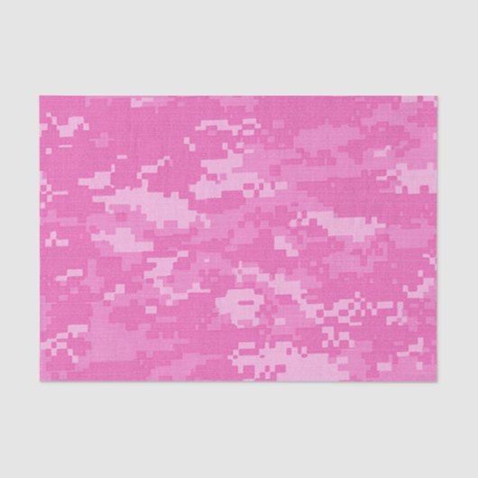 Pink ARMY ACU Camouflage Camouflage Tissue Paper Seidenpapier (Vorderseite)