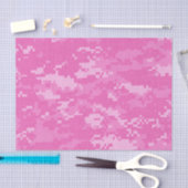 Pink ARMY ACU Camouflage Camouflage Tissue Paper Seidenpapier (Handwerk)