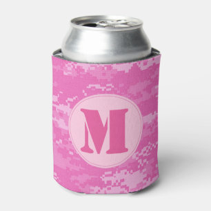 Pink ARMY ACU Camouflage Koozie Can Holder Dosenkühler