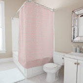 Pink Arrow Pattern Shower Curtain Duschvorhang (Beispiel)