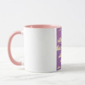 Pink Asian Crane Bird Tasse (Links)