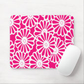 Pink Asian Moods Floral Mousepad (Mit Mouse)