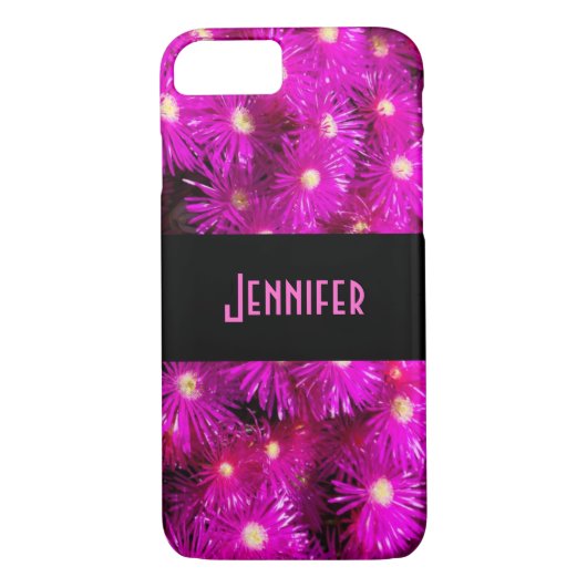 Pink-Aster-Blume Case-Mate iPhone Hülle (Rückseite)