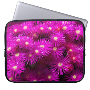 Pink-Aster-Blume Laptopschutzhülle