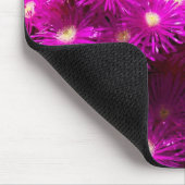 Pink-Aster-Blume Mousepad (Ecke)