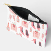 Pink-Ästhetik-Beutel Zubehörtasche (Offen)