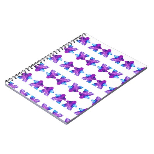 Pink Astral Sky Meeple Notizblock (Linke Seite)