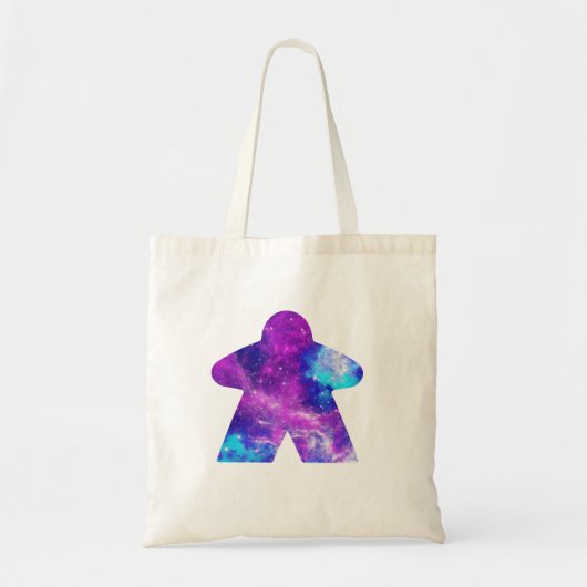 Pink Astral Sky Meeple Tragetasche (Vorne)