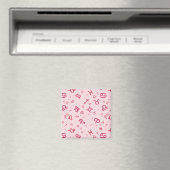 Pink Astrologie Sternzeichen Magnet (In Situ (Geschirrspüler))