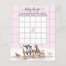 Pink auf dem Baby-Duschbad der Landtiere Bingo-Spi