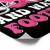 Pink auf dem Spielfeld: Football's Commitment 2025 Poster (Ecke)
