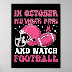 Pink auf dem Spielfeld: Football's Commitment 2025 Poster