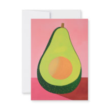 Pink Avocado Blank