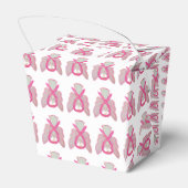 Pink Awareness Ribbon Angel Nehmen Sie die Gefälli Geschenkschachtel (Rückseite)