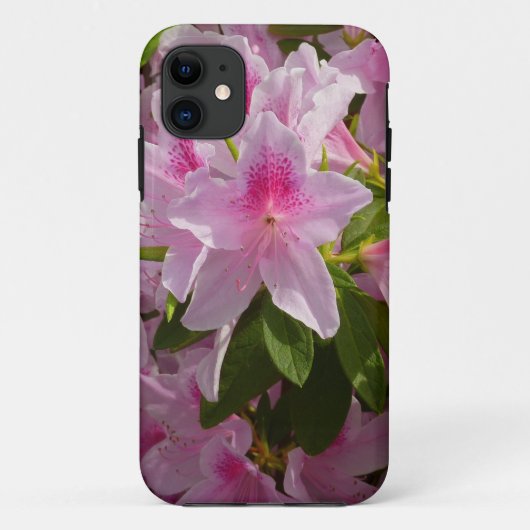 Pink Azalea Bush Frühjahr Floral Case-Mate iPhone Hülle (Rückseite)